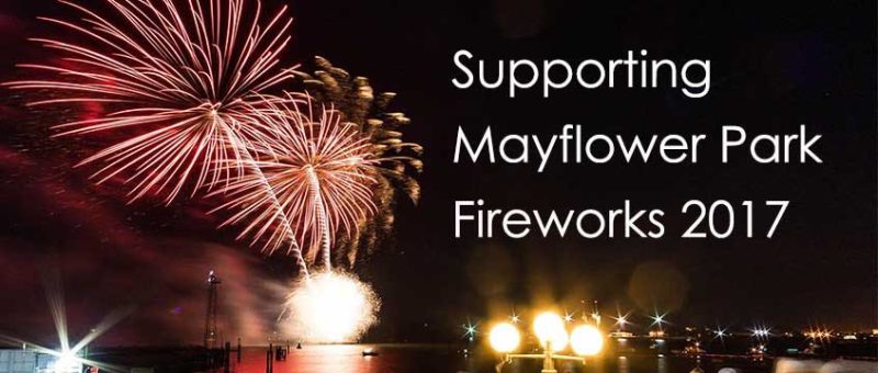Mayflower Park Fireworks 2017