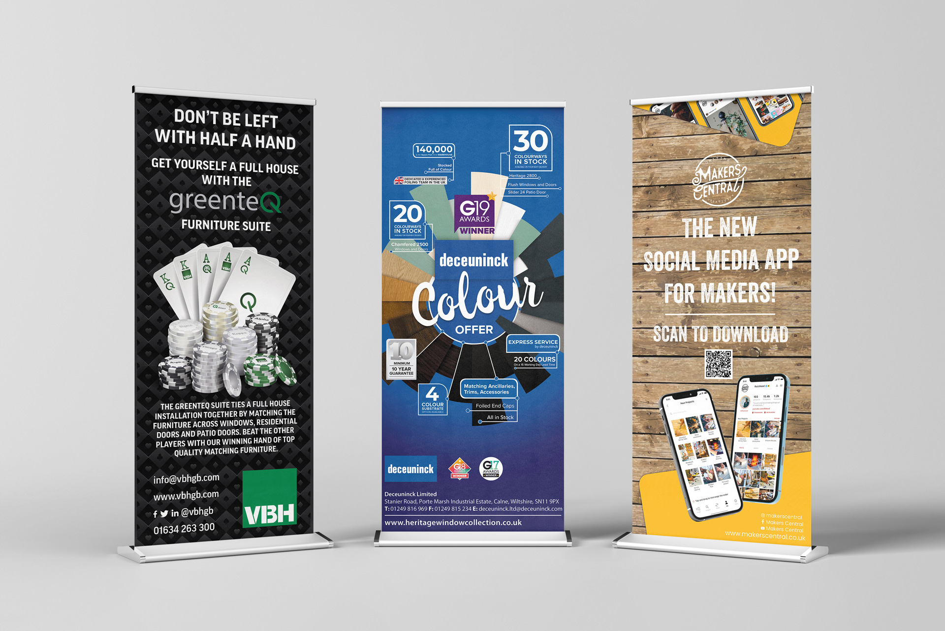 Point of Sale Roller Banner Designs