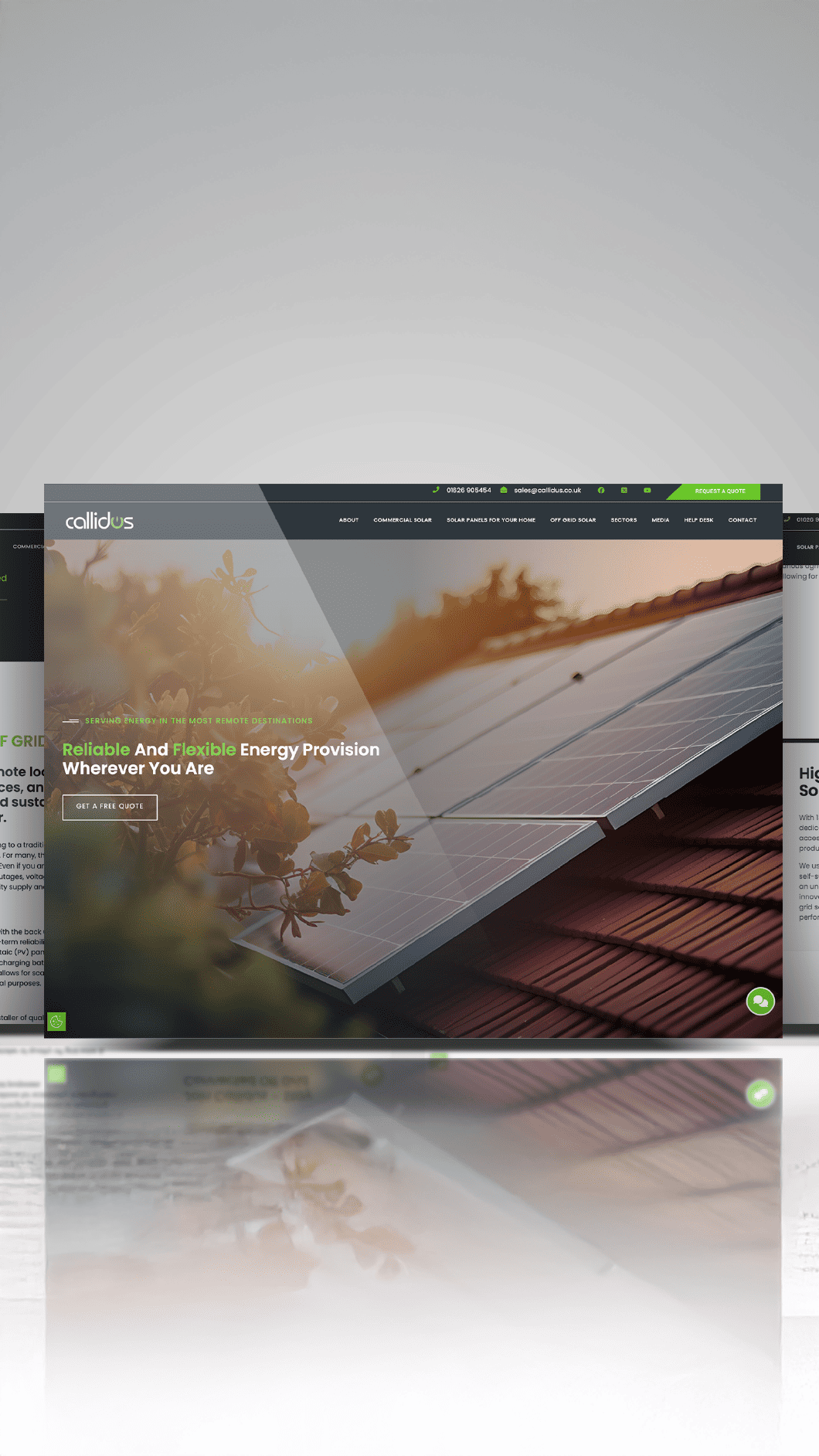 website designing services- callidus