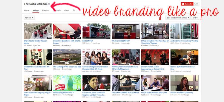 YouTube Branding 