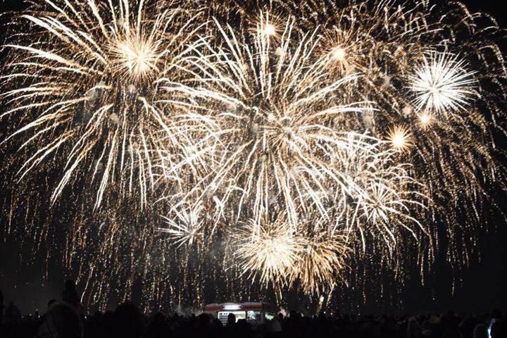 mayflower park firework, charity event 